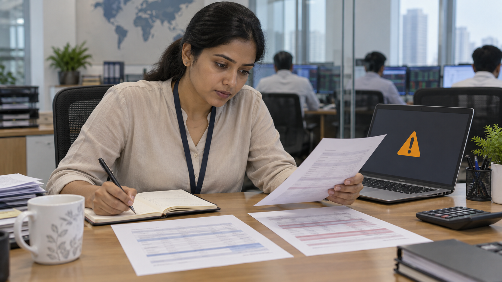 Operations analyst investigating a fictional securities settlement exception and mismatched records